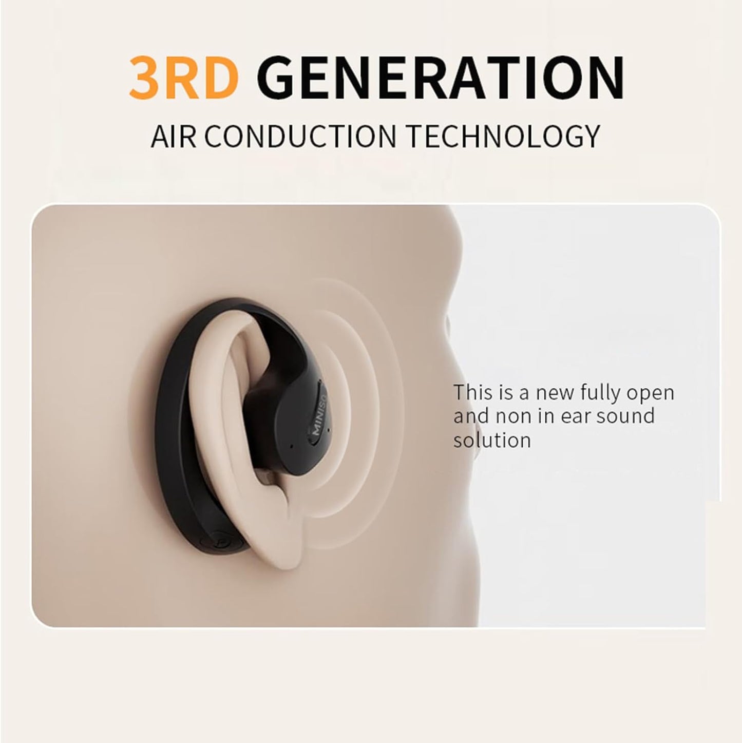 X15 PRO Translation Earbuds Open Ear Headphone Bluetooth 5.4 OWS AI Headphones Support 148 Languages Wireless Earbuds with Earhooks IPX5 Waterproof Bluetooth Earbuds Black（With AI）